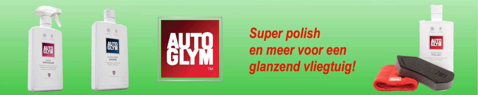 Autoglym schoonmaakmiddelen voor vliegtuigen en meer